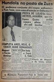 Página do jornal Unitário de julho de 1941