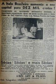 Página do jornal Unitário de julho de 1941