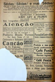 Página do jornal Unitário de julho de 1941