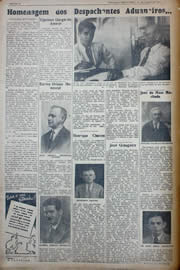 Página do jornal Unitário de julho de 1941