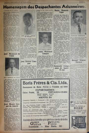 Página do jornal Unitário de julho de 1941