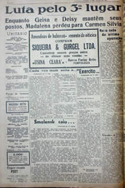Página do jornal Unitário de julho de 1941