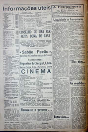 Página do jornal Unitário de julho de 1941