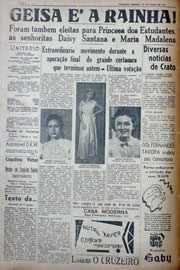 Página do jornal Unitário de julho de 1941