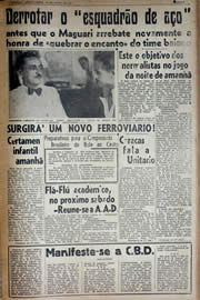 Página do jornal Unitário de julho de 1941