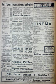 Página do jornal Unitário de julho de 1941