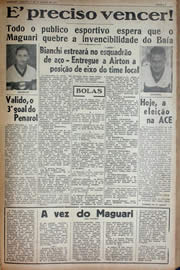Página do jornal Unitário de agosto de 1941