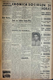 Página do jornal Unitário de agosto de 1941