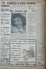 Página do jornal Unitário de agosto de 1941