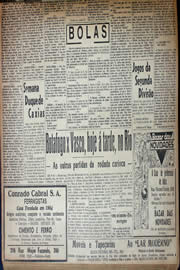Página do jornal Unitário de agosto de 1941