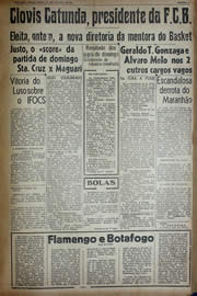 Página do jornal Unitário de agosto de 1941