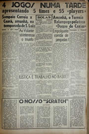 Página do jornal Unitário de agosto de 1941
