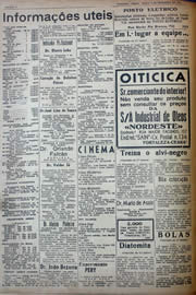 Página do jornal Unitário de setembro de 1941