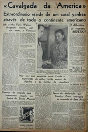 Página do jornal Unitário de setembro de 1941