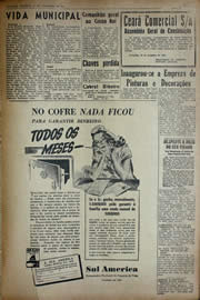 Página do jornal Unitário de setembro de 1941
