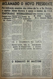 Página do jornal Unitário de setembro de 1941