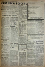 Página do jornal Unitário de setembro de 1941