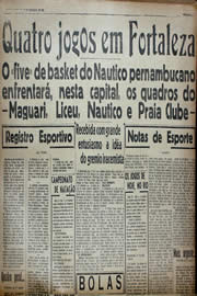Página do jornal Unitário de setembro de 1941