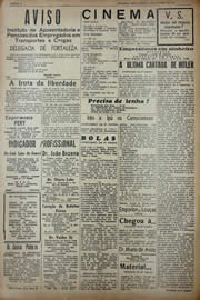 Página do jornal Unitário de outubro de 1941