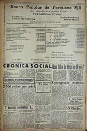 Página do jornal Unitário de outubro de 1941