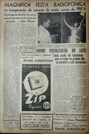 Página do jornal Unitário de outubro de 1941