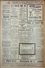 Página do jornal Unitário de outubro de 1941