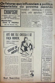 Página do jornal Unitário de outubro de 1941