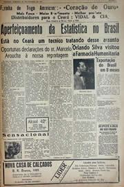 Página do jornal Unitário de outubro de 1941