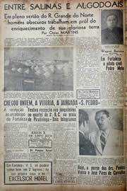 Página do jornal Unitário de outubro de 1941