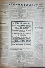 Página do jornal Unitário de novembro de 1941