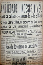 Página do jornal Unitário de novembro de 1941