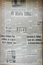 Página do jornal Unitário de novembro de 1941