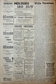 Página do jornal Unitário de novembro de 1941