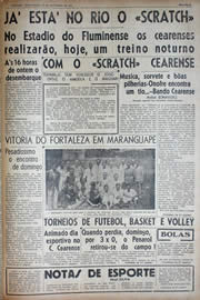 Página do jornal Unitário de novembro de 1941
