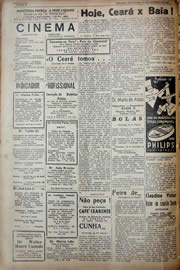 Página do jornal Unitário de novembro de 1941