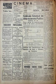 Página do jornal Unitário de novembro de 1941