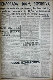 Página do jornal Unitário de novembro de 1941