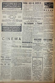 Página do jornal Unitário de dezembro de 1941