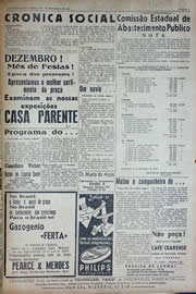 Página do jornal Unitário de dezembro de 1941