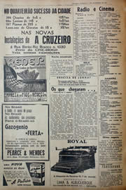 Página do jornal Unitário de dezembro de 1941
