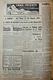 Página do jornal Unitário de dezembro de 1941
