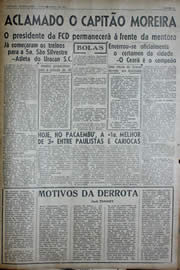 Página do jornal Unitário de dezembro de 1941