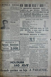 Página do jornal Unitário de dezembro de 1941