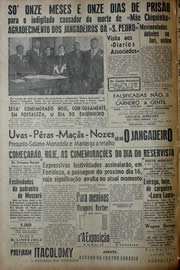 Página do jornal Unitário de dezembro de 1941