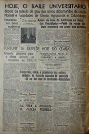 Página do jornal Unitário de dezembro de 1941