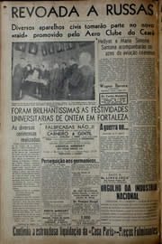 Página do jornal Unitário de dezembro de 1941
