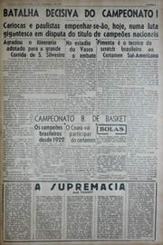 Página do jornal Unitário de dezembro de 1941