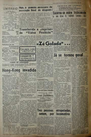Página do jornal Unitário de dezembro de 1941