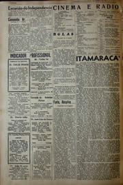 Página do jornal Unitário de dezembro de 1941