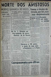 Página do jornal Unitário de dezembro de 1941